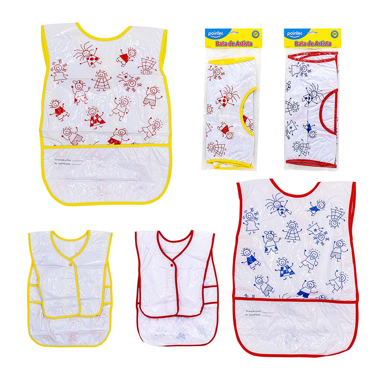 Bata de Artista Infantil Impermeable