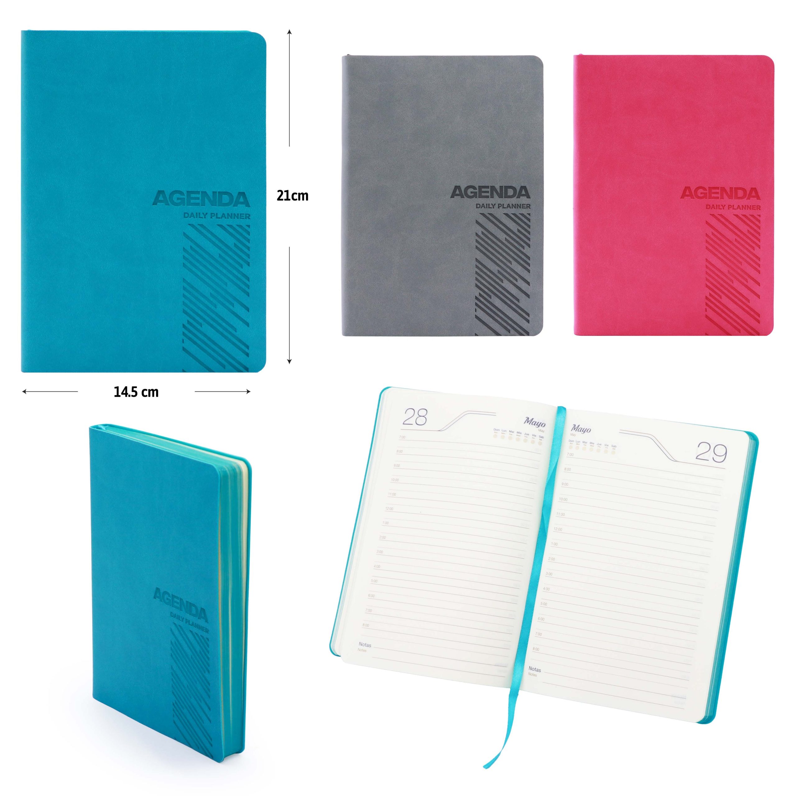 Agenda Permanente Daily Planner – Tapa Suave