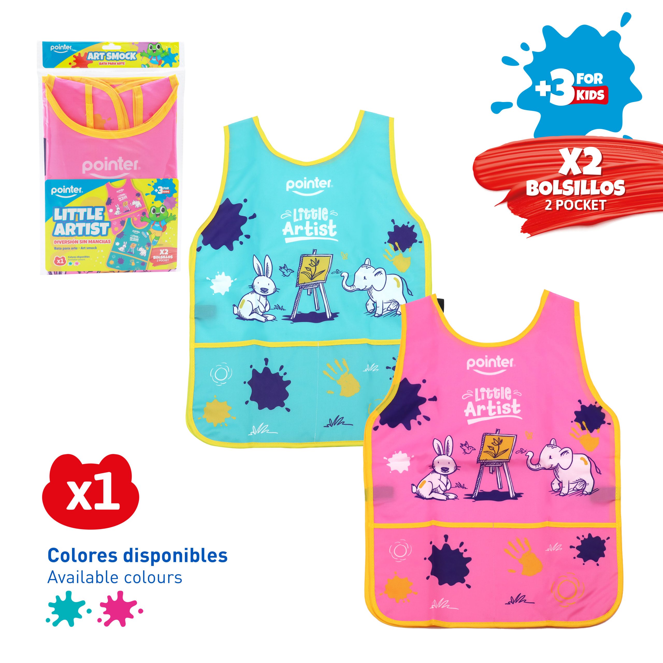 Delantal Infantil Little Artist Pointer