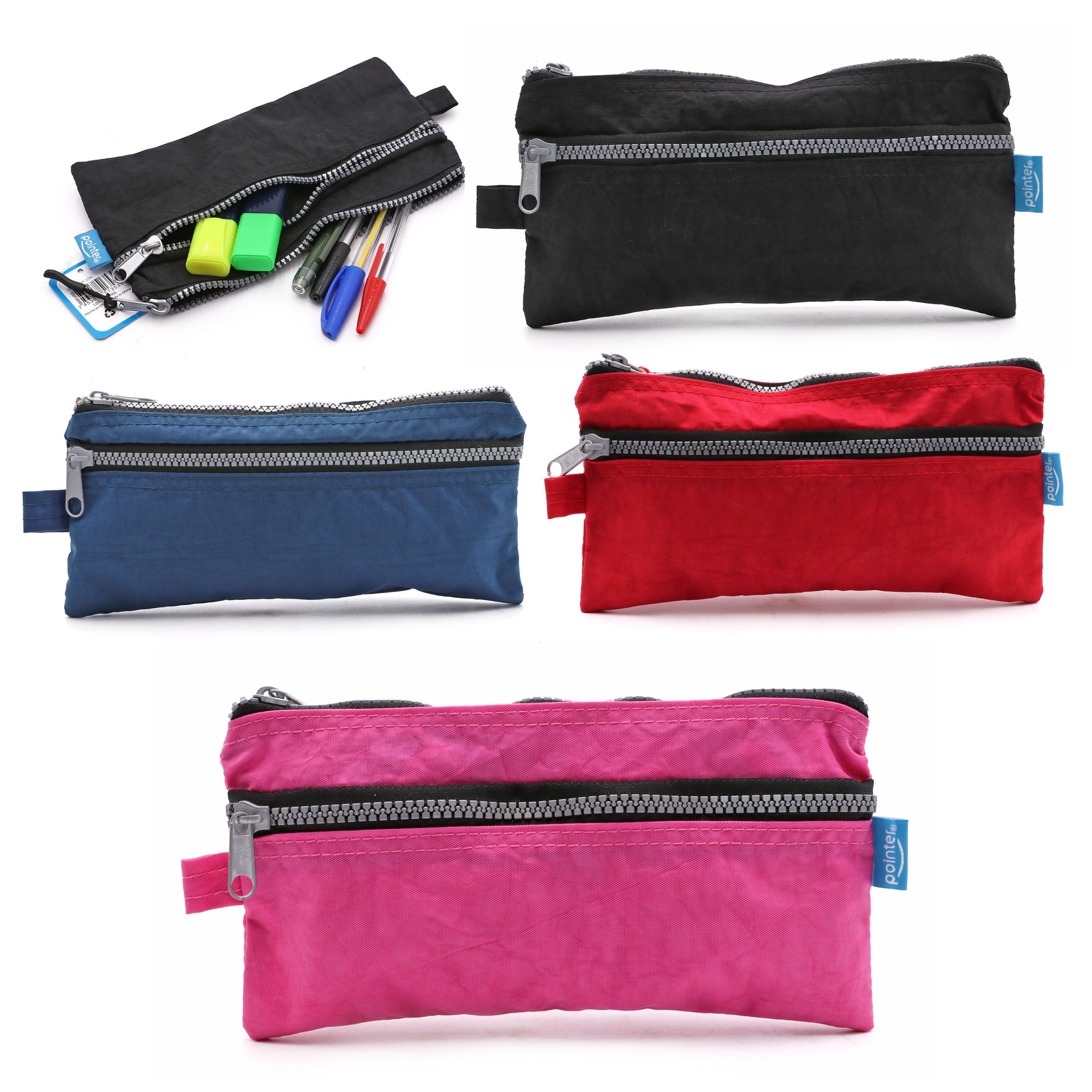 Cartuchera Escolar con Cierre Pointer