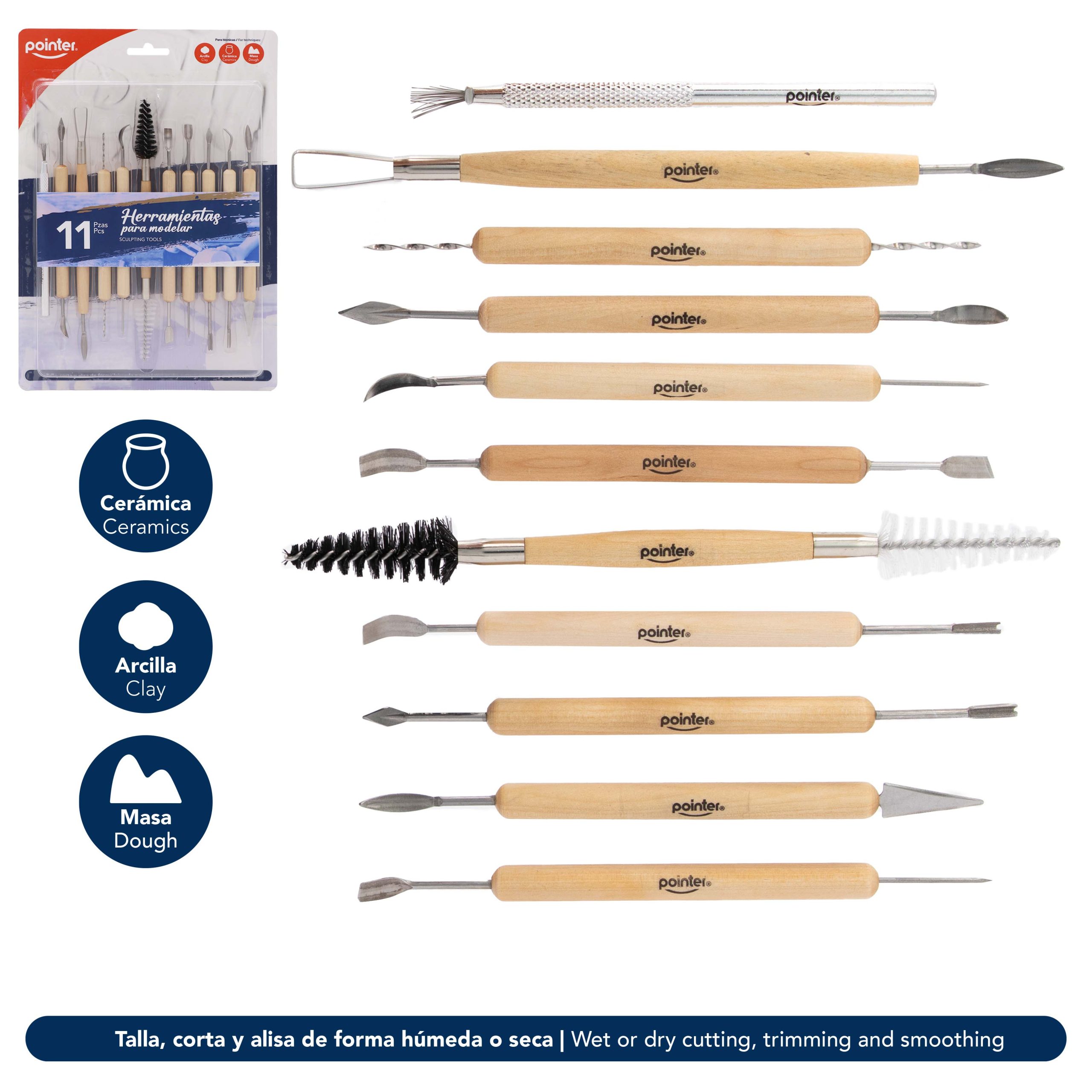 Set de Herramientas Pointer para Modelar – 11 Piezas