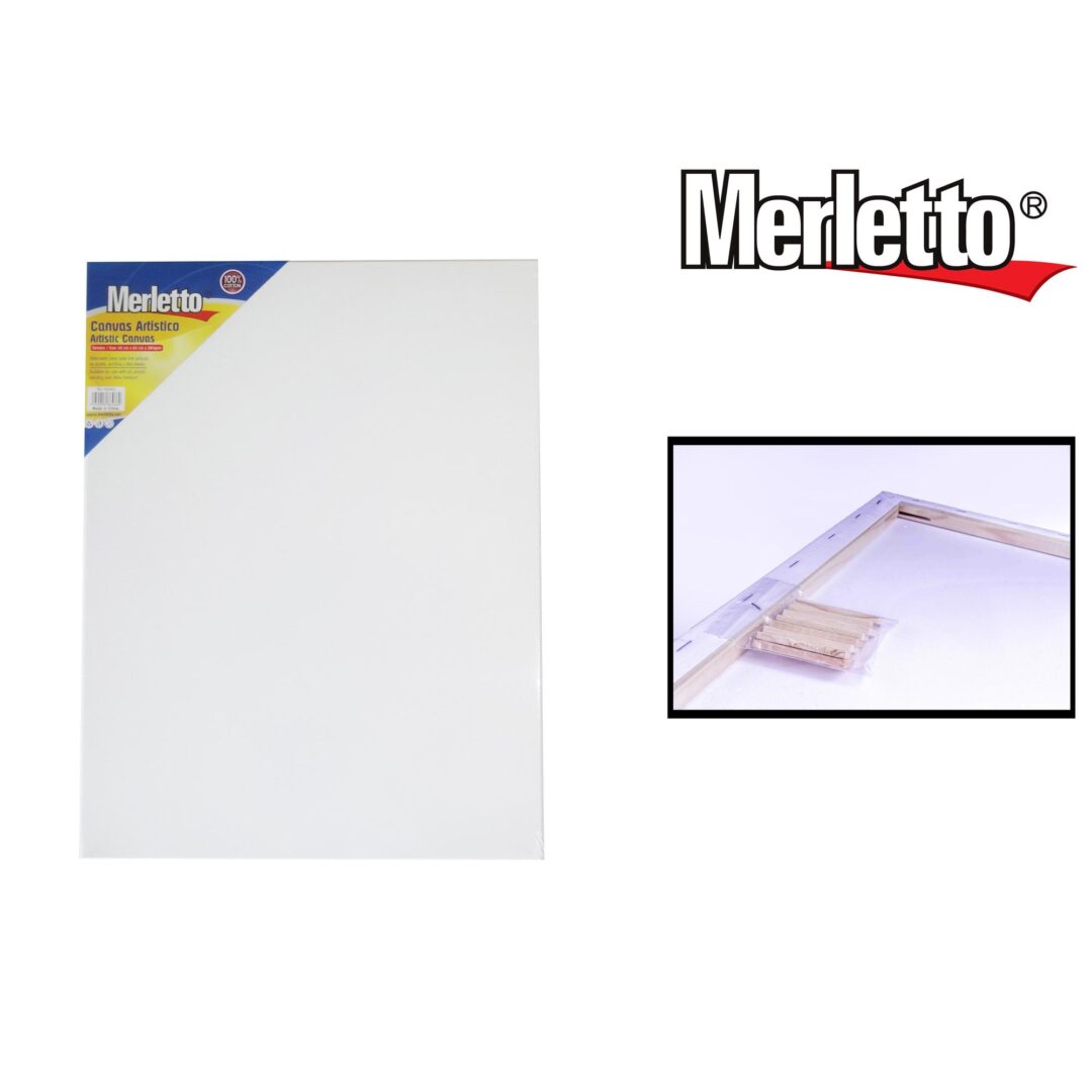 Canvas Artístico Merletto – 100% Algodón – 50×50 cm – 280g/m²