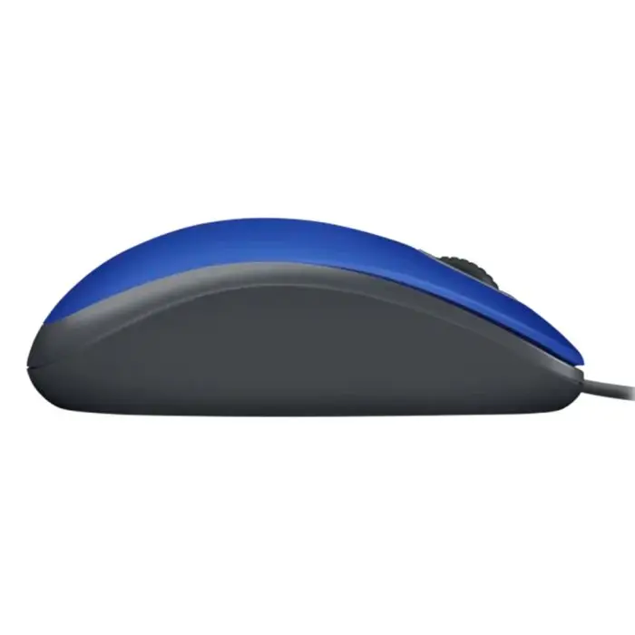 Mouse Alámbrico Logitech M110 Silent – Silencioso – Azul - Imagen 3