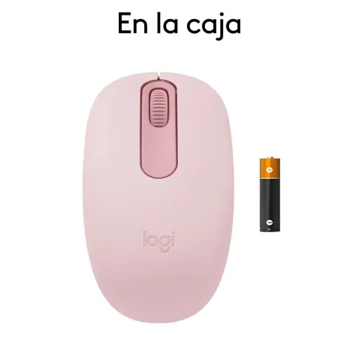 Mouse Inalámbrico Logitech M170 – Wireless – Rosado - Imagen 3