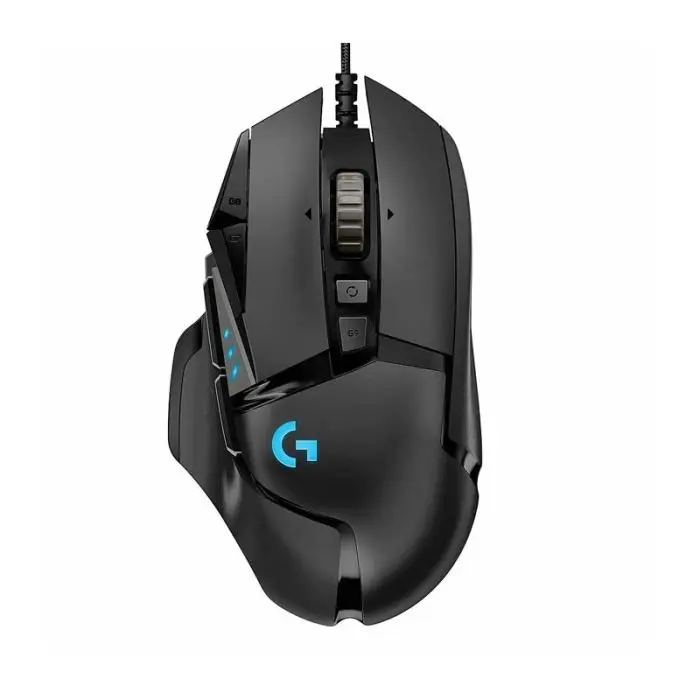 Mouse Gamer Alámbrico Logitech G502 HERO – Alta Precisión – Negro
