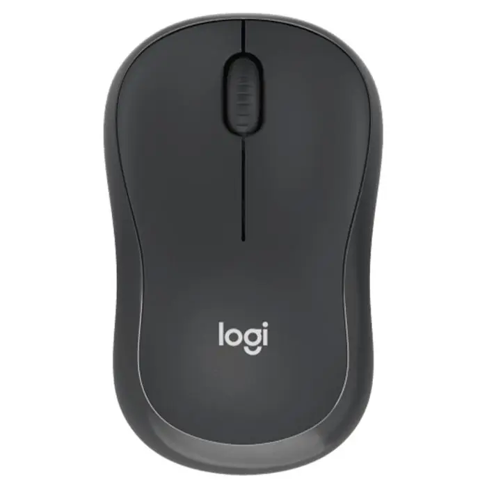 Mouse Logitech USB Óptico con Cable – Diseño Ambidiestro – Color Negro